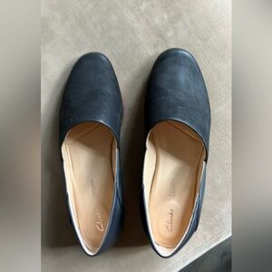Clark’s never worn black flats size 9.5